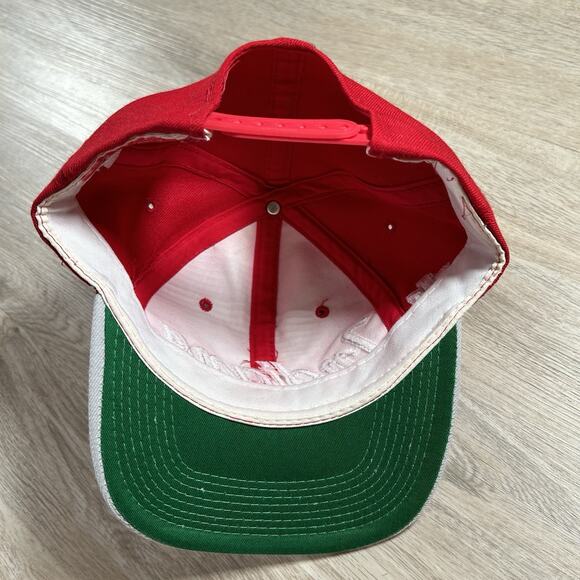 Vintage Sports Specialties‎ Idiana Hoosiers Script Snapback Hat Red Wool Cap - Picture 3 of 9